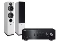 Zestawy stereo - Yamaha A-S501 (czarny) + TESI 561 (biały) - miniaturka - grafika 1