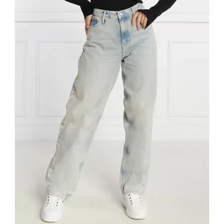 Spodnie damskie - CALVIN KLEIN JEANS Jeansy 90''''S | Straight fit - grafika 1