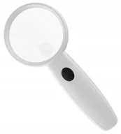 Mikroskopy i lupy - LUPA z Podświetleniem LED SZKŁO Powiększające 9581 - miniaturka - grafika 1