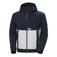 Kurtki męskie - Męska Kurtka HELLY HANSEN RIG RAIN JACKET 54096_597 – Granatowy - miniaturka - grafika 1