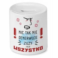 Skarbonki - Skarbonka dla Zuzy na Urodziny na Prezent z Nadrukiem ze Zdjęciem - miniaturka - grafika 1