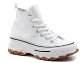 Trampki damskie - Trampki damskie News 24SP26-6736 biały - miniaturka - grafika 1