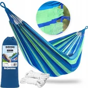 Hamaki - Hamak Sznurkowy Heckermann 260X100Cm Z Torbą I Linkami - miniaturka - grafika 1