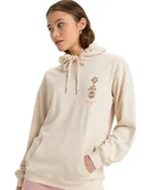 Swetry damskie - Roxy Damska bluza z kapturem Surf Stoked Terry Art Sweter (1 szt.) - miniaturka - grafika 1