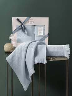 Zestaw 2 ręczników bambusowych Monard Menthol 50x90+70x140 Karna Home - Ręczniki - miniaturka - grafika 1