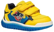 Buty dla chłopców - Geox B Lightyloo Boy A sneakersy chłopięce, Żółte niebo, 25 EU - miniaturka - grafika 1
