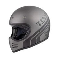 Kaski motocyklowe - PREMIER HELM MX BTR 17 BM, szaro-czarny, XL - miniaturka - grafika 1