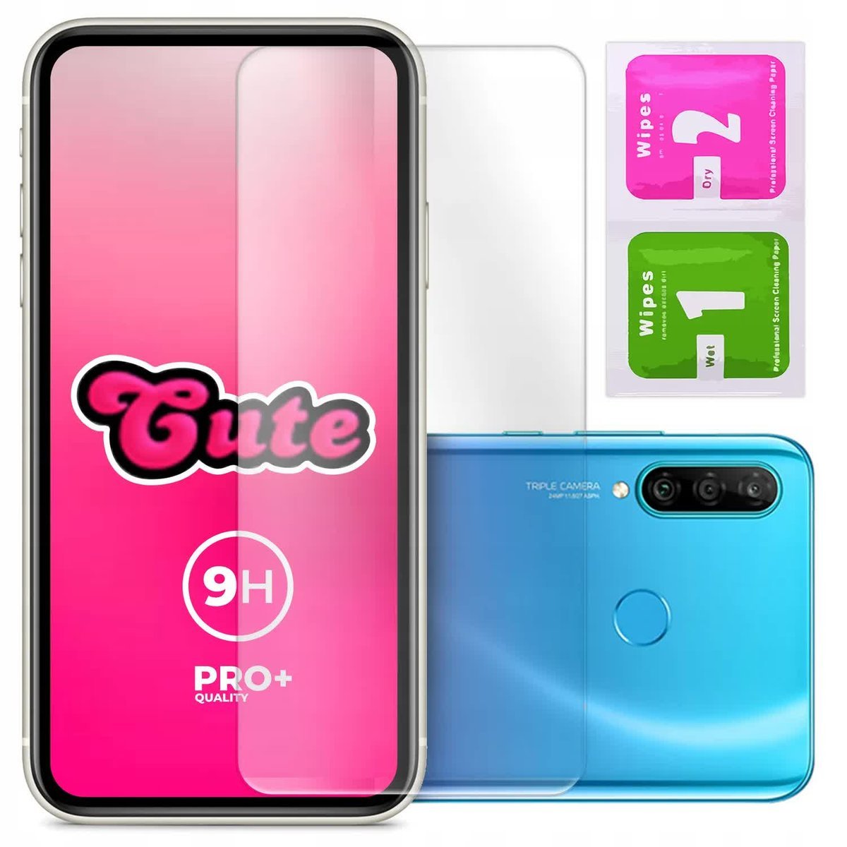 Szkło Hartowane Ochrona LCD 9H do HUAWEI P30 LITE