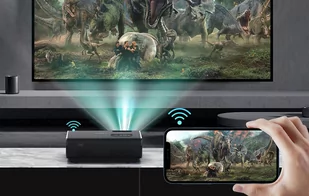 Projektor LCD Aukey RD-870S, android wireless, 1080p (czarny) - Ładowarki do telefonów - miniaturka - grafika 3