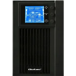Qoltec Monolith 1000VA 800W LCD USB - Zasilacze awaryjne UPS - miniaturka - grafika 1