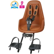 Foteliki rowerowe - Bobike, fotelik rowerowy, one mini, brązowy - miniaturka - grafika 1