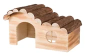 Akcesoria dla gryzoni - Trixie Domek Hanna Natural Living opalany 29 × 18 × 18 cm - miniaturka - grafika 1