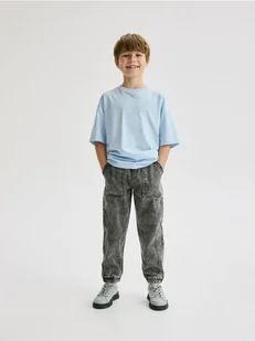 Reserved - Jeansy jogger fit - szary - Spodnie i spodenki dla chłopców - miniaturka - grafika 1
