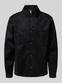 Kurtki męskie - Kurtka koszulowa z kołnierzykiem typu kent - miniaturka - grafika 1