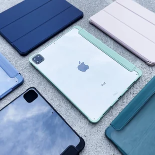 Stand Tablet Case etui Smart Cover pokrowiec na iPad mini 2021 z funkcja podstawki zielony - Etui i futerały do telefonów - miniaturka - grafika 12