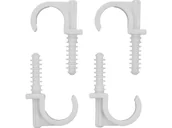 Akcesoria hydrauliczne - UCHWYTY MONTAŻOWE, INSTALATORSKIE Z KOŁKIEM SZYBKIEGO MONTAŻU DO RUR 25MM 4SZT. - miniaturka - grafika 1