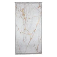 Dywany - Dywan drukowany JARI petra 80 x 140 cm biały - miniaturka - grafika 1