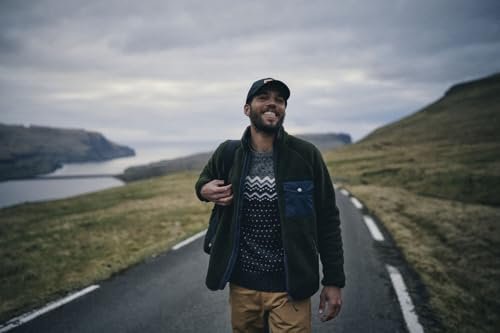 FJALLRAVEN 84158-030-352 Vardag Polar M długi sweter męski ciemny szaro-brązowy, rozmiar XS