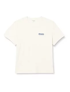 Koszulki męskie - Wrangler Koszulka męska z logo, biała (Worn White), rozmiar XXL, Worn White, XXL - grafika 1