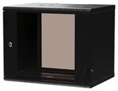 Szafy rack - Extralink Premium EX.39311-9U 600x450 Czarna Szafa rack beznarzędziowy montaż EX.39311 - miniaturka - grafika 1
