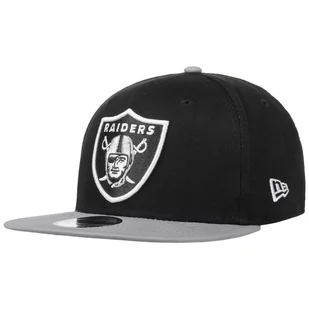 Czapka 9Fifty Team Patch Raiders by New Era, czarno-szary, M/L (57-59 cm) - Czapki i chusty sportowe męskie - miniaturka - grafika 1