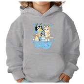 Bluzy dla dziewczynek - BLUZA DZIECIĘCA BLUEY BLUE 110-116 DLA DZIEWCZYNKI CHŁOPCA PREZENT - miniaturka - grafika 1