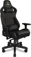 Fotele gamingowe - Fotel Yenkee YGC 200BK FORSAGE XL Gaming Chair YENKEE - miniaturka - grafika 1