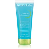 Balsamy i kremy do ciała - Bioderma Sebium Gel Moussant żel oczyszczający do skóry tłustej i mieszanej  200ml - miniaturka - grafika 1