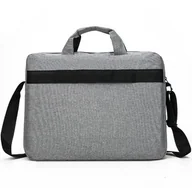 Torby na laptopy - TORBA NA LAPTOPA SZARA 156 ETUI PASEK ATKB1815G - miniaturka - grafika 1