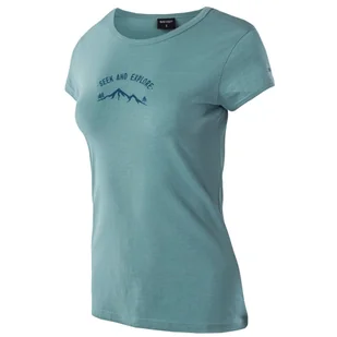 Koszulka damska Hi-Tec Lady Vandra Rozmiar: L / Kolor: niebieski - Koszulki sportowe damskie - miniaturka - grafika 1