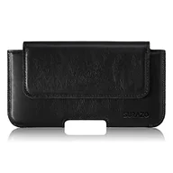 Etui i futerały do telefonów - SURAZO Premium 100% skóra naturalna pokrowiec na pasek do Samsung Galaxy S25 Ultra pokrowiec skórzany – poziome etui na telefon komórkowy kabura [pełna skóra etui na telefon] [szlufka na pasek] - miniaturka - grafika 1