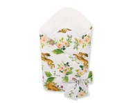 Rożki i beciki - Rożek Miękki Dla Niemowląt Z Wiązaniem - W Lesie - miniaturka - grafika 1