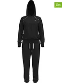 Kurtki i kamizelki sportowe damskie - Under Armour 2-częściowy zestaw sportowy w kolorze czarnym - miniaturka - grafika 1