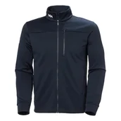 Kurtki męskie - Męska kurtka polarowa Helly Hansen Crew Fleece Jacket navy - M - miniaturka - grafika 1
