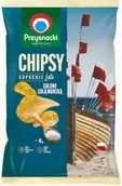 Chipsy - Przysnacki Chipsy solone solą morską 130 g - miniaturka - grafika 1