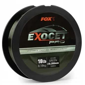Żyłki wędkarskie - ŻYŁKA TONĄCA FOX EXOCET PRO LV GREEN 18 LB 1000 M - miniaturka - grafika 1