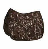 Akcesoria jeździeckie - Eskadron Potnik GLOSSY DESSIN PLATINUM EDITION 2020/21 - havanabrown - miniaturka - grafika 1