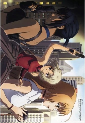 Plakat Anime Manga Canaan CAN_037 A3 (custom)