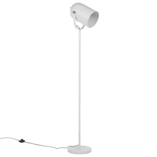 Beliani Lampa podłogowa Lampa podłogowa regulowana metalowa biała TYRIA 200088 - Lampy stojące - miniaturka - grafika 1