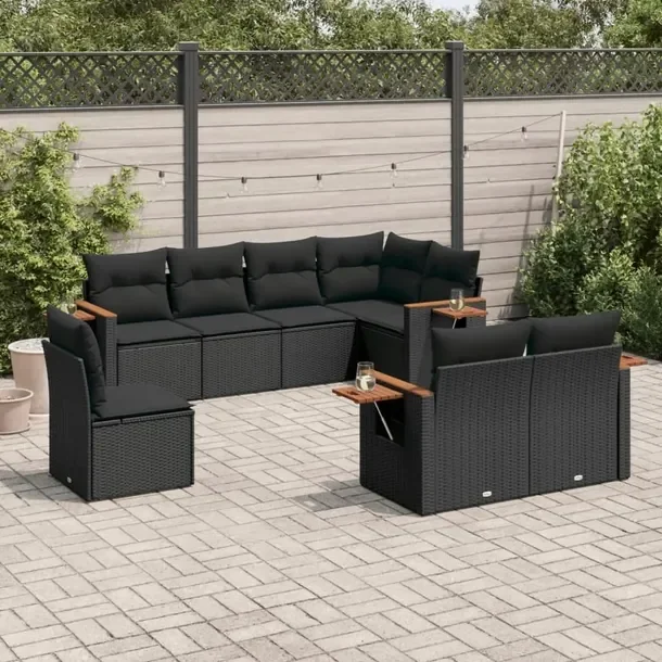 Zestaw Mebli Ogrodowych Rattan Komplet Wypoczynkowy Na Taras Balkon Ogród