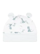 Czapki dla dzieci - United Colors Of Benetton Czapka 63BUAA006 Biały - miniaturka - grafika 1