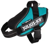 Szelki dla psów - Szelki Julius-K9® IDC , Mini-Mini/S: 40–53 cm/22 mm, petrol - miniaturka - grafika 1
