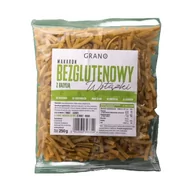 Makaron - Makaron Bezglutenowy wstążki z bazylią 250 g  Grano - miniaturka - grafika 1