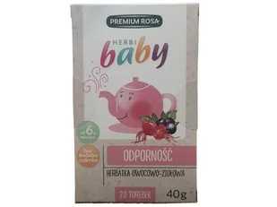 APOTHEKE i niemowląt Przeziębienie 20 torebek Premium Rosa M00-6F58-50588 - Soki i herbatki dla dzieci - miniaturka - grafika 1