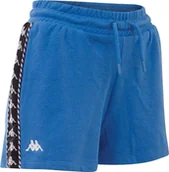 Spodnie sportowe damskie - Kappa Spodenki damskie Kappa Irisha niebieskie 309076 18-4141 M - miniaturka - grafika 1