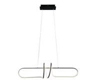 Lampy sufitowe - LED Żyrandol na lince VERTIGO LED/54W/230V czarny - miniaturka - grafika 1