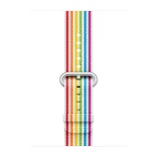 Akcesoria do smartwatchy - Apple Pasek nylonowy w kolorze Pride Edition do koperty 38mm / 40mm / 41mm / 42mm - rozmiar S/M - miniaturka - grafika 1