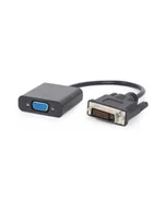 Adaptery i przejściówki - Akyga Adapter AK-AD-50 DVI-D M D-Sub VGA F 0 15m kolor czarny - miniaturka - grafika 1
