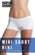 Majtki damskie - FIGI GATTA MINI SHORT NIKI (kolor biały, rozmiar S) - miniaturka - grafika 1