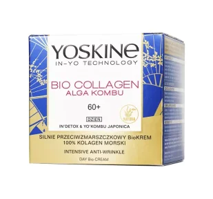 Yoskine BIO COLLAGEN 60+ BIO-KREM DO TWARZY NA DZIEŃ 50ML - Kremy do twarzy - miniaturka - grafika 1
